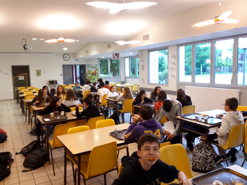 Petit déjeuner équilibré au collège pour les classes de 6e - Collège les  Gayeulles à Rennes